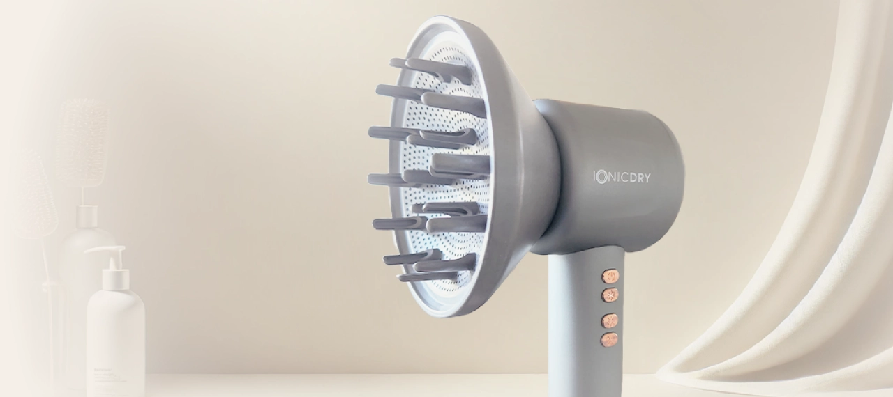Hårtørrer med diffuser