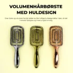 Volumenhårbørste med huldesign 1