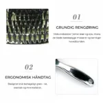 Volumenhårbørste med huldesign 4