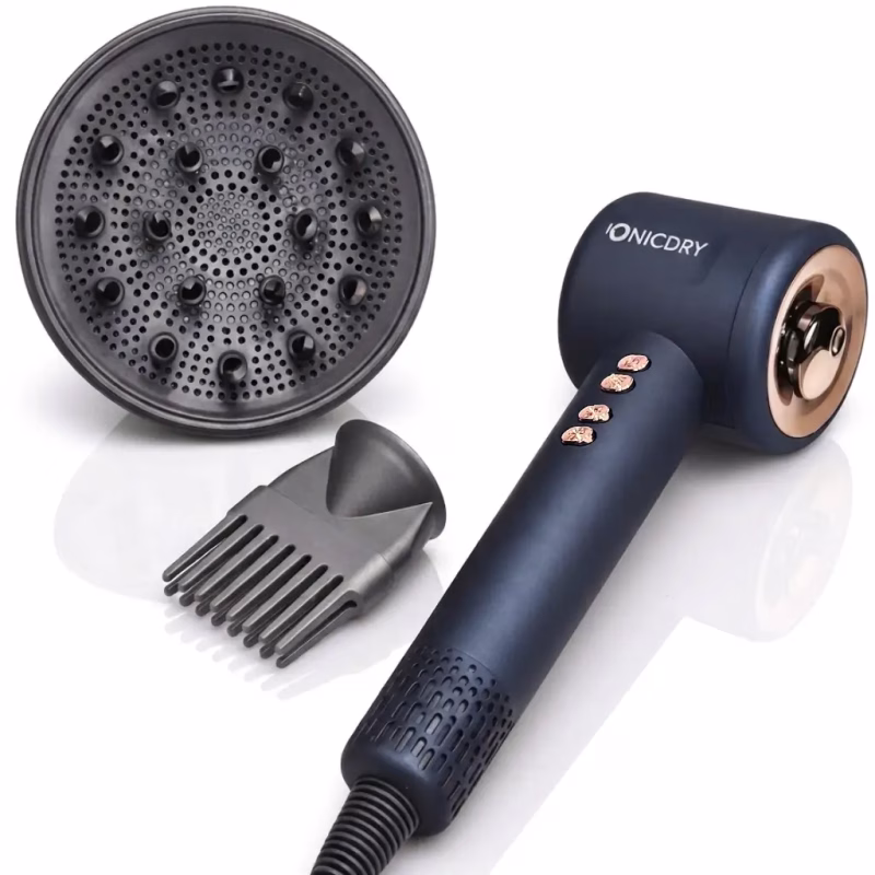 Ionic Pro Hårtørrer + XXL Diffuser